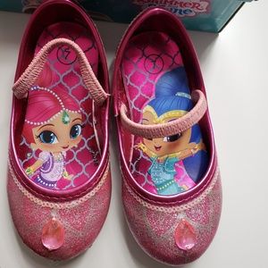 Shimmer shine toddler shoes